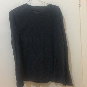 Grey long sleeve shirt